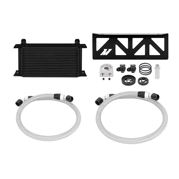 Mishimoto — Mishimoto 13+ Subaru BRZ / 13+ Scion FR-S Oil Cooler Kit - Black - view 13